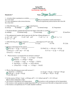 Equation-Sheet - Equation sheets - Equation Sheet 1. k = Ae-Ea/RT 2. ln ...