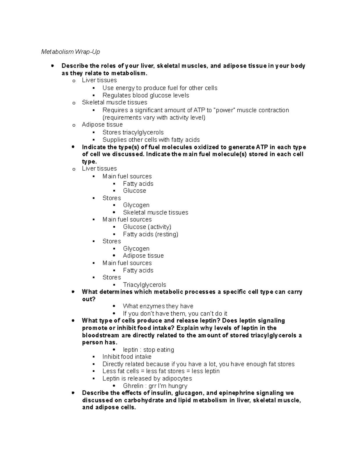 rn metabolism 3.0 case study test part 2