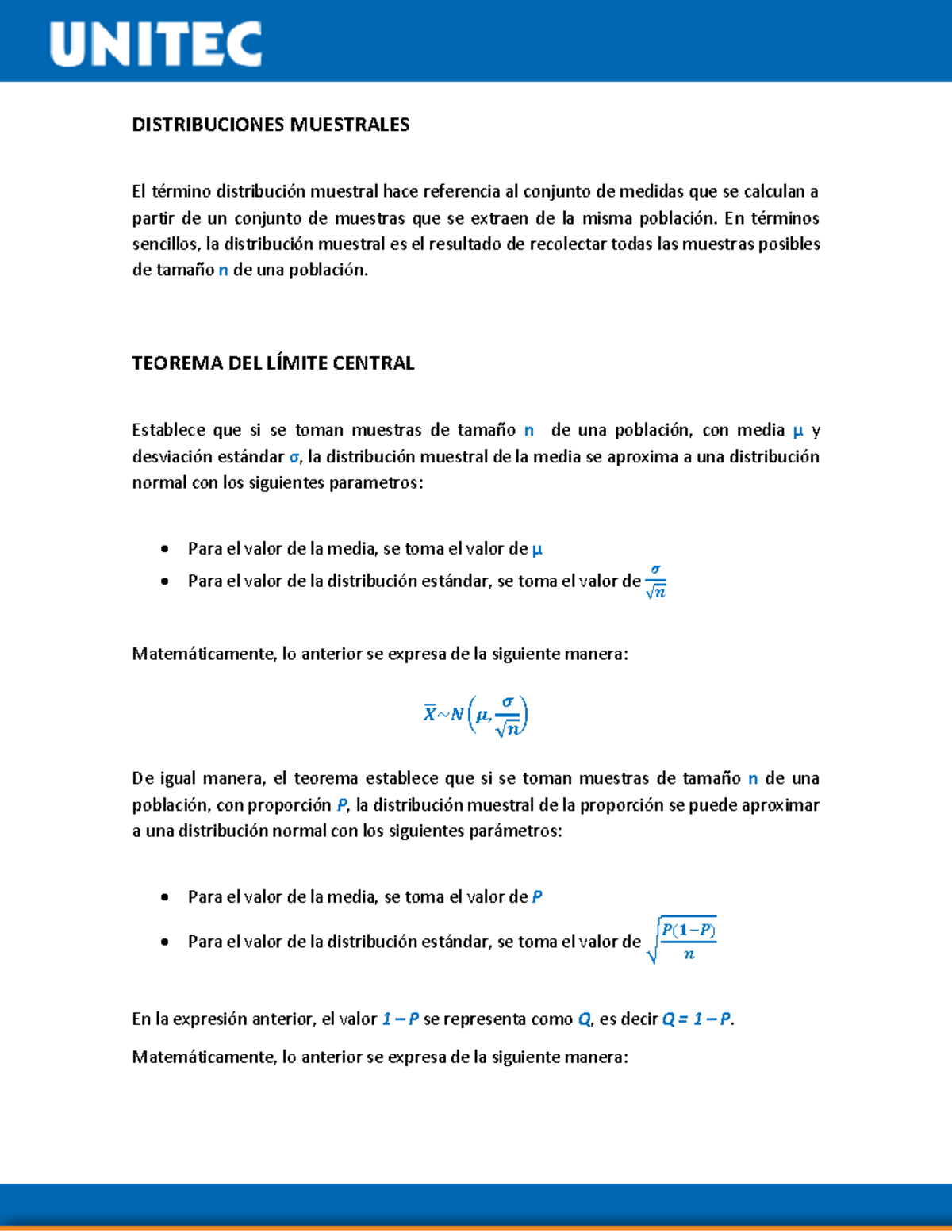 Distribuciones Muestrales - DISTRIBUCIONES MUESTRALES El Término ...