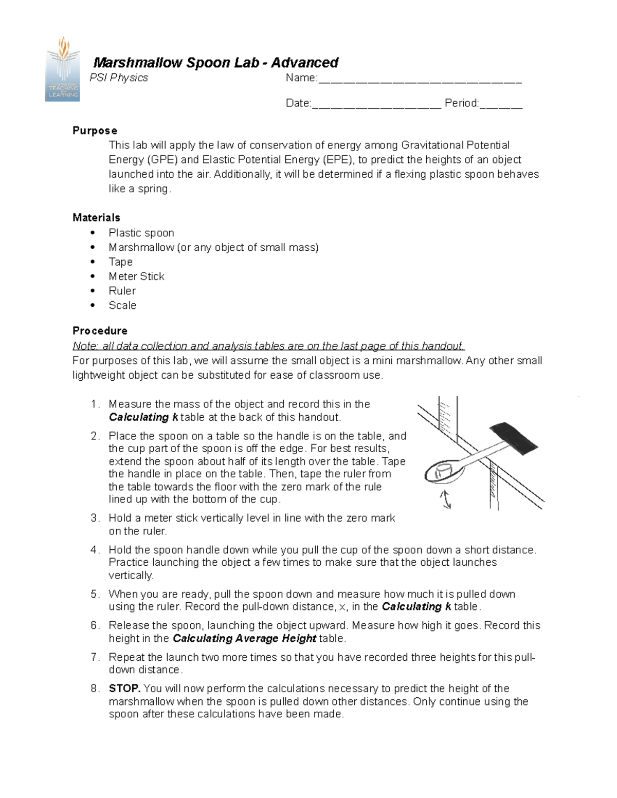 Lab marshmallow launcher honors Marshmallow Spoon Lab Advanced PSI