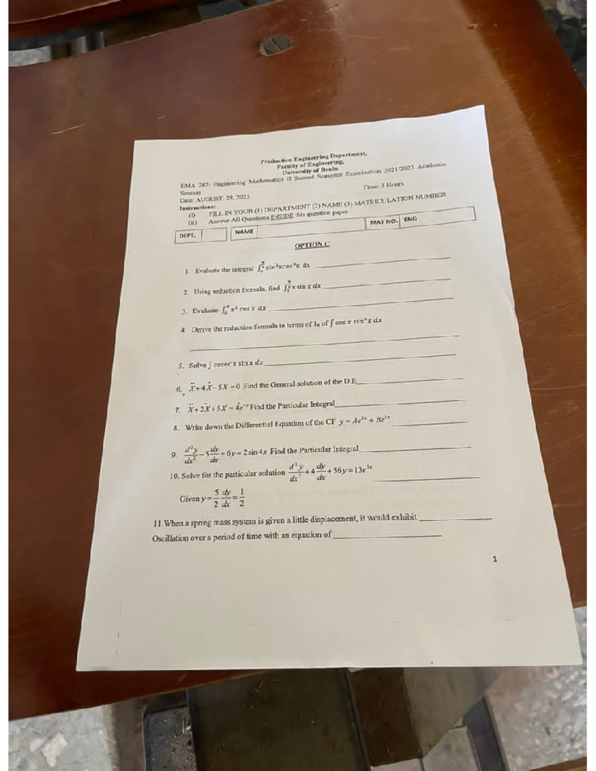 Engineering Mechanics Thermodynamics Studocu