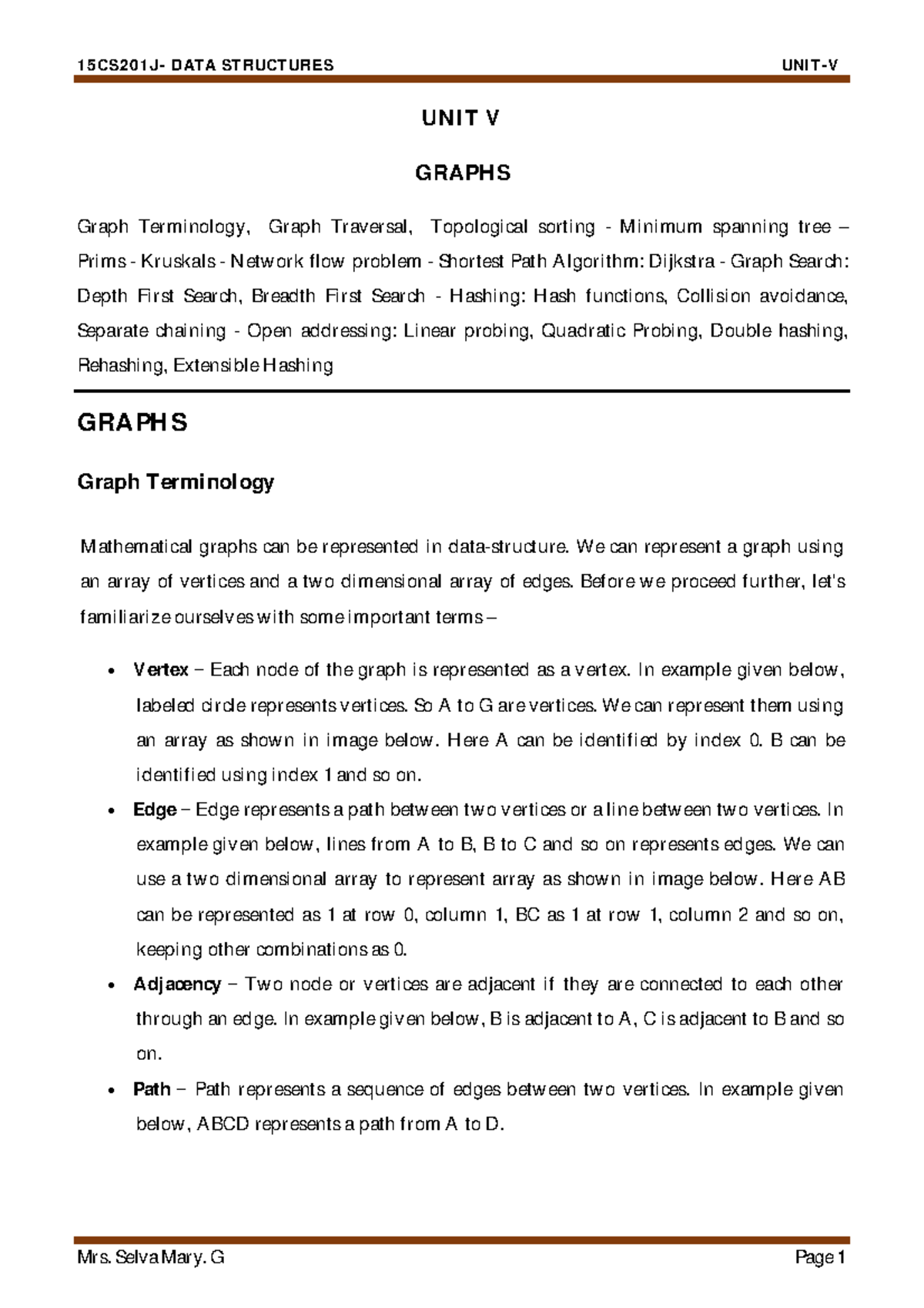 unit-v-unit-v-gra-phs-graph-terminology-graph-traversal-topological