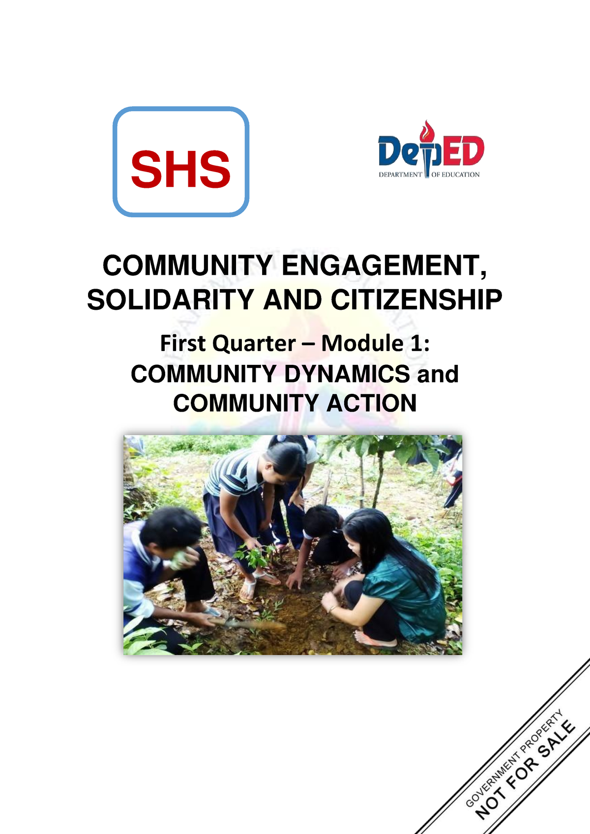 CESC Module 1 - NOTES - COMMUNITY ENGAGEMENT, SOLIDARITY AND ...