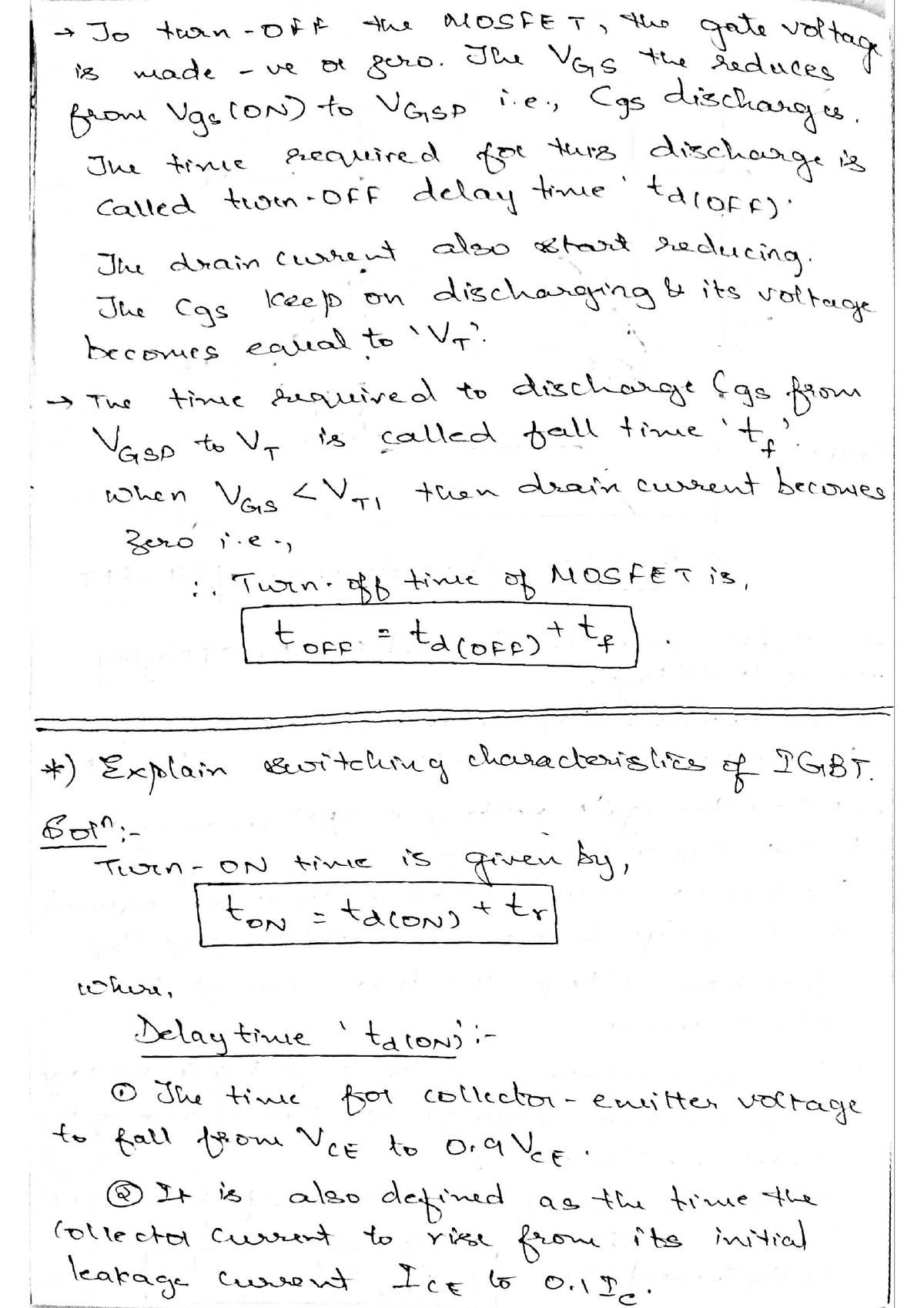 PE7 - POWER ELECTRONICS - Power Electronics - VTU - Studocu