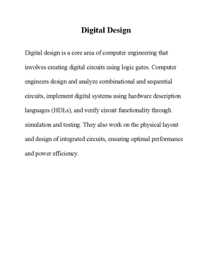 The Impact of Computer Engineering - The Impact of Computer Engineering ...