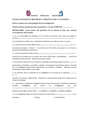 ACT#4 EEVV - metodologia de la investigacion - Materia: COMPETENCIA DE ...