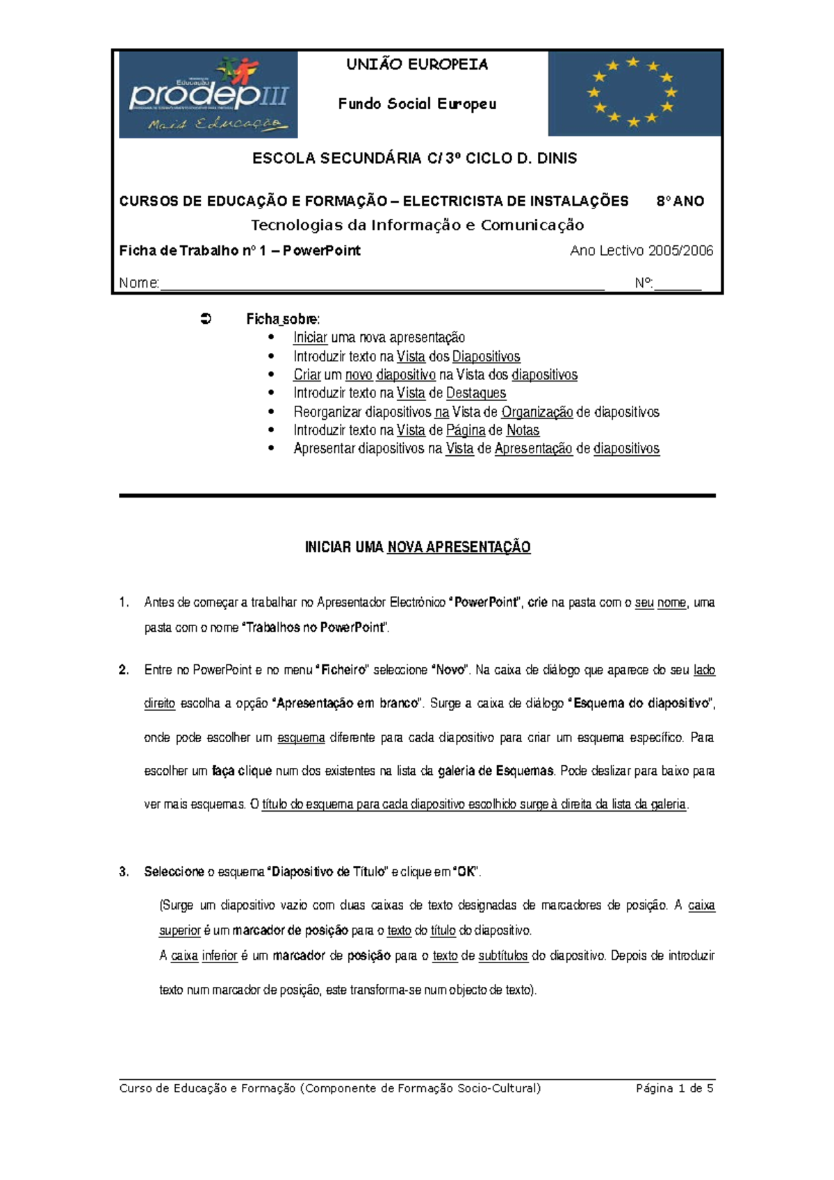 Ficha Smtic 03 It1254 Information Technology Studocu