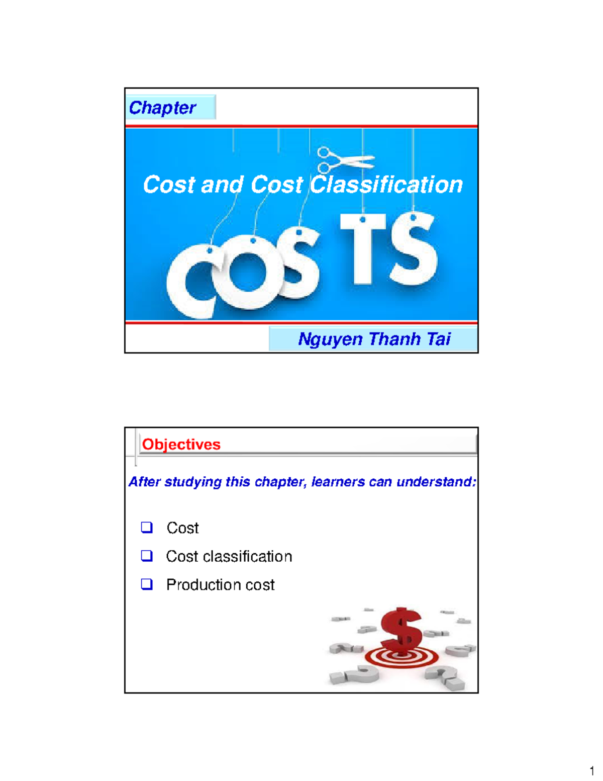 what-is-cost-classification