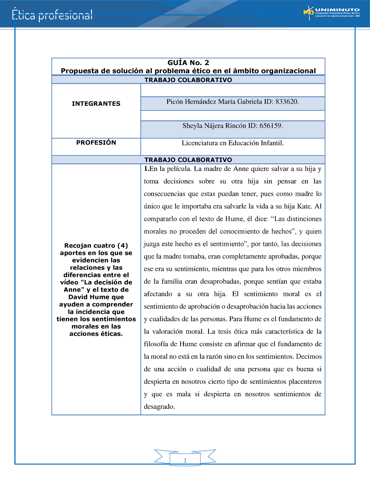 Portafolio Propuesta De Solución Al Problema Ético En El Ámbito Organizacional GuÕa No 2 4658