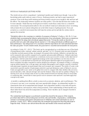 [Solved] scales are essentially fixed alternative questions where we ...