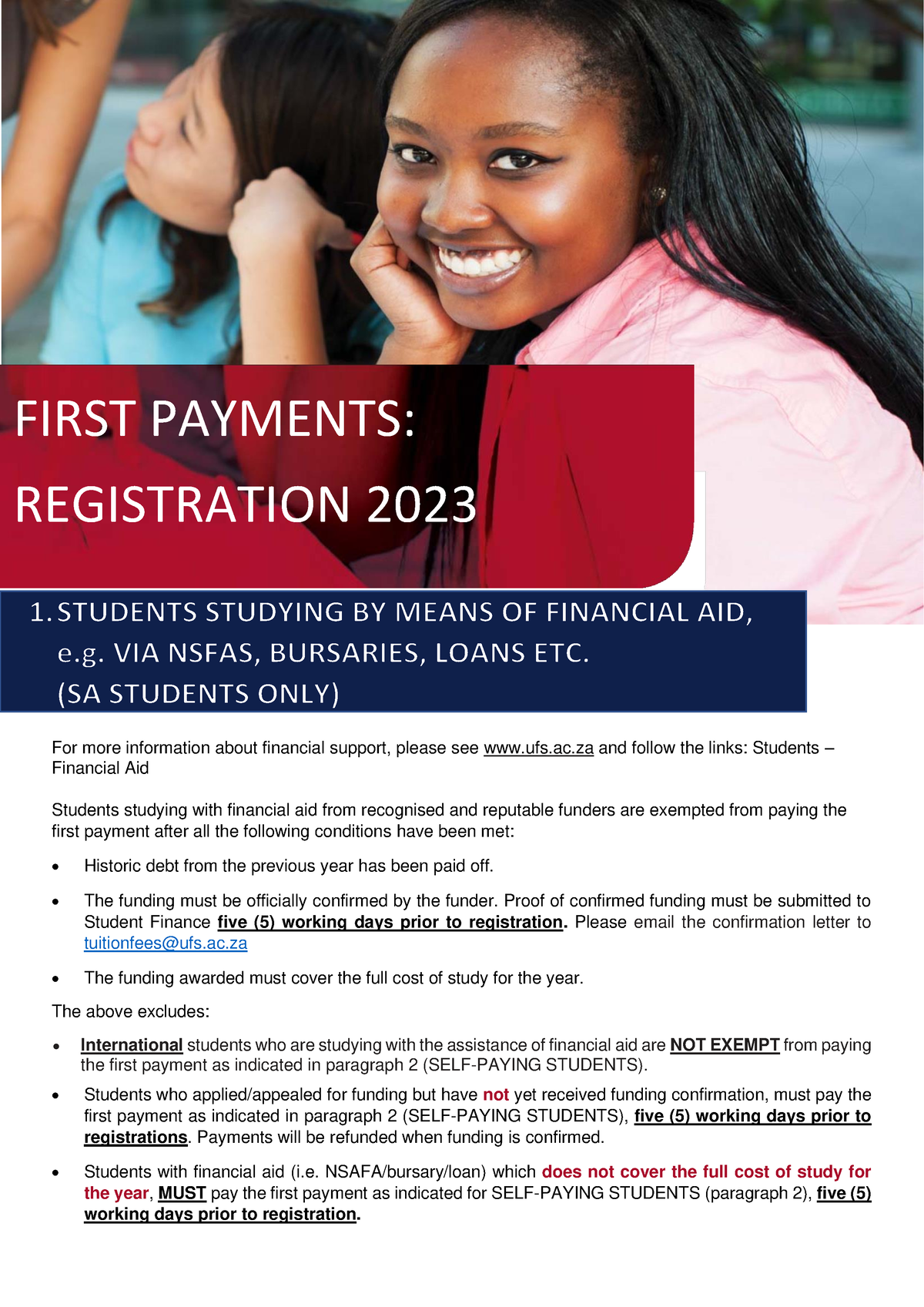 New2023 First payments - For more information about financial support ...