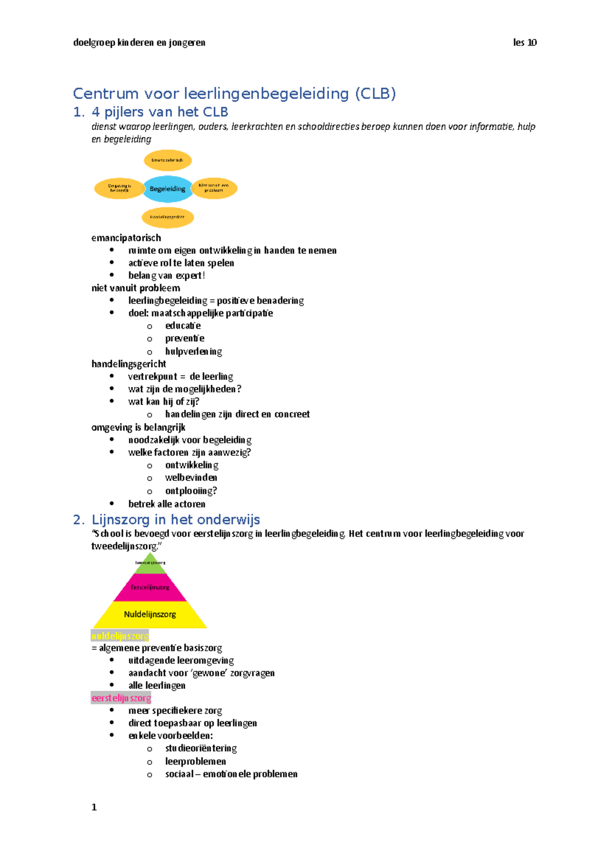 Les 10 - CLB - alles over het CLB - Centrum voor leerlingenbegeleiding ...