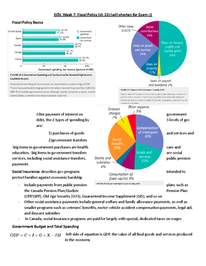 Formulas 4 Midterm - Lecture notes 1,2,3,4,5 - ECN204 - Toronto Met ...