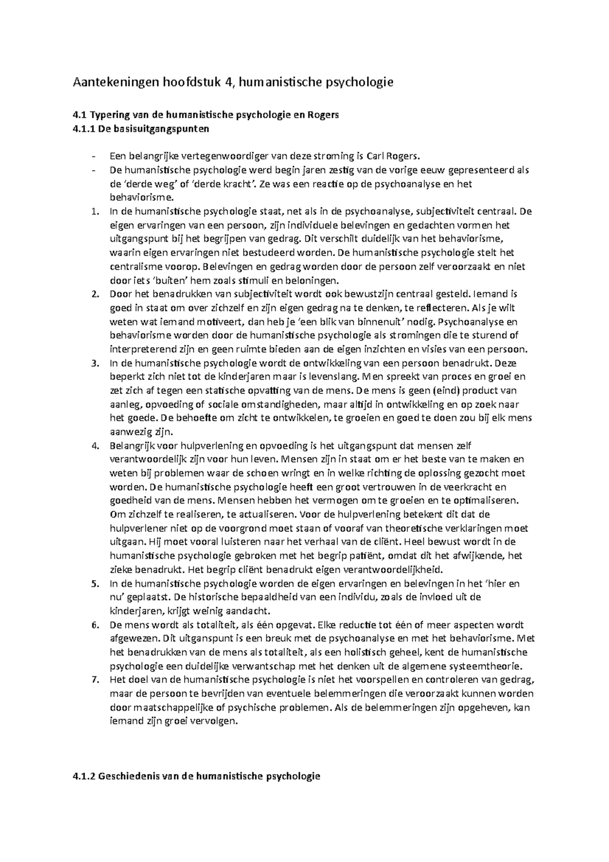 Aantekeningen Hoofdstuk 4 Psychologie - Aantekeningen Hoofdstuk 4 ...