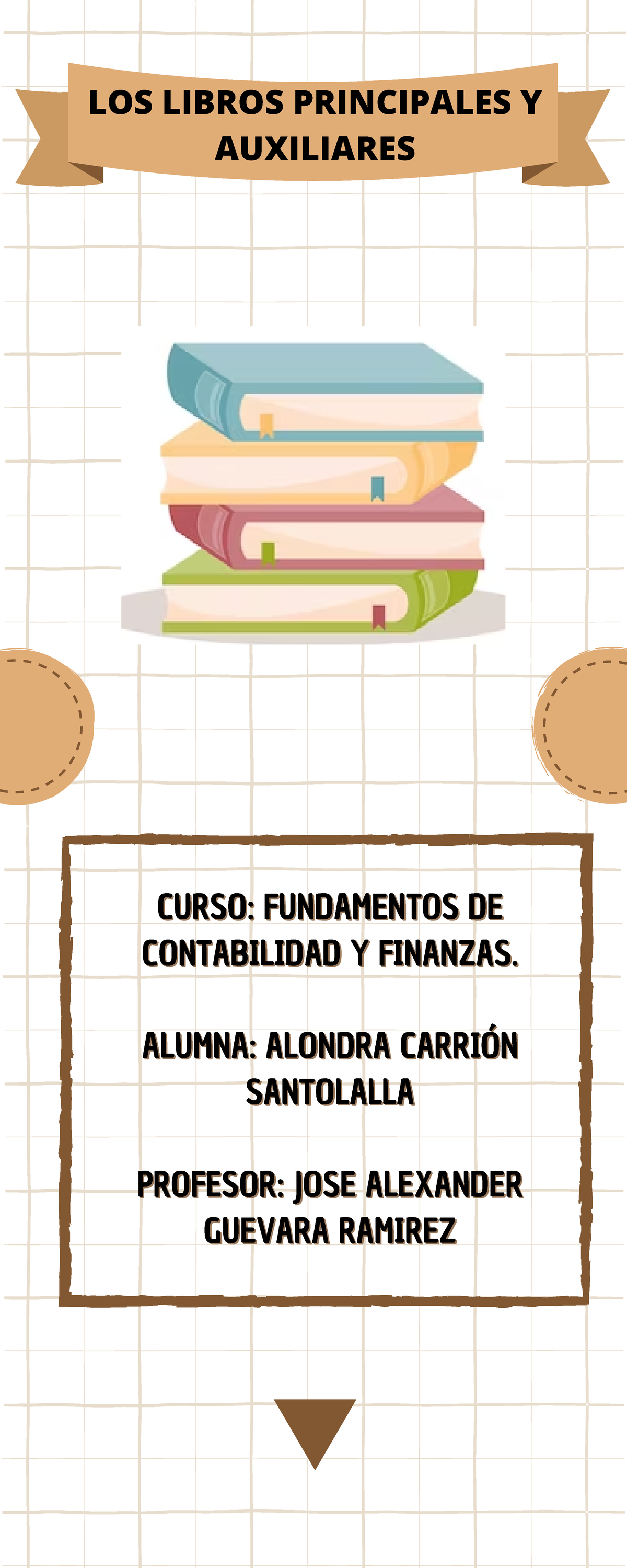 LOS Libros Principales Y Auxiliares - CURSO: FUNDAMENTOS DECURSO ...