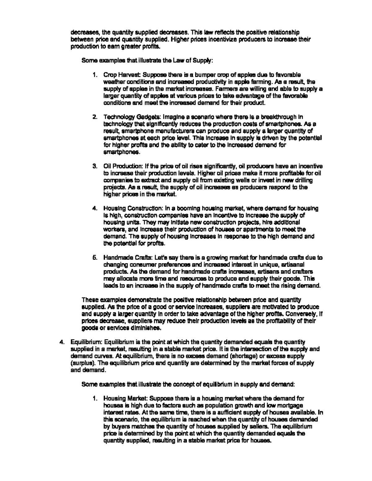 Chapter 2 Supply and Demand Notes 2 - ECON1101 - Studocu