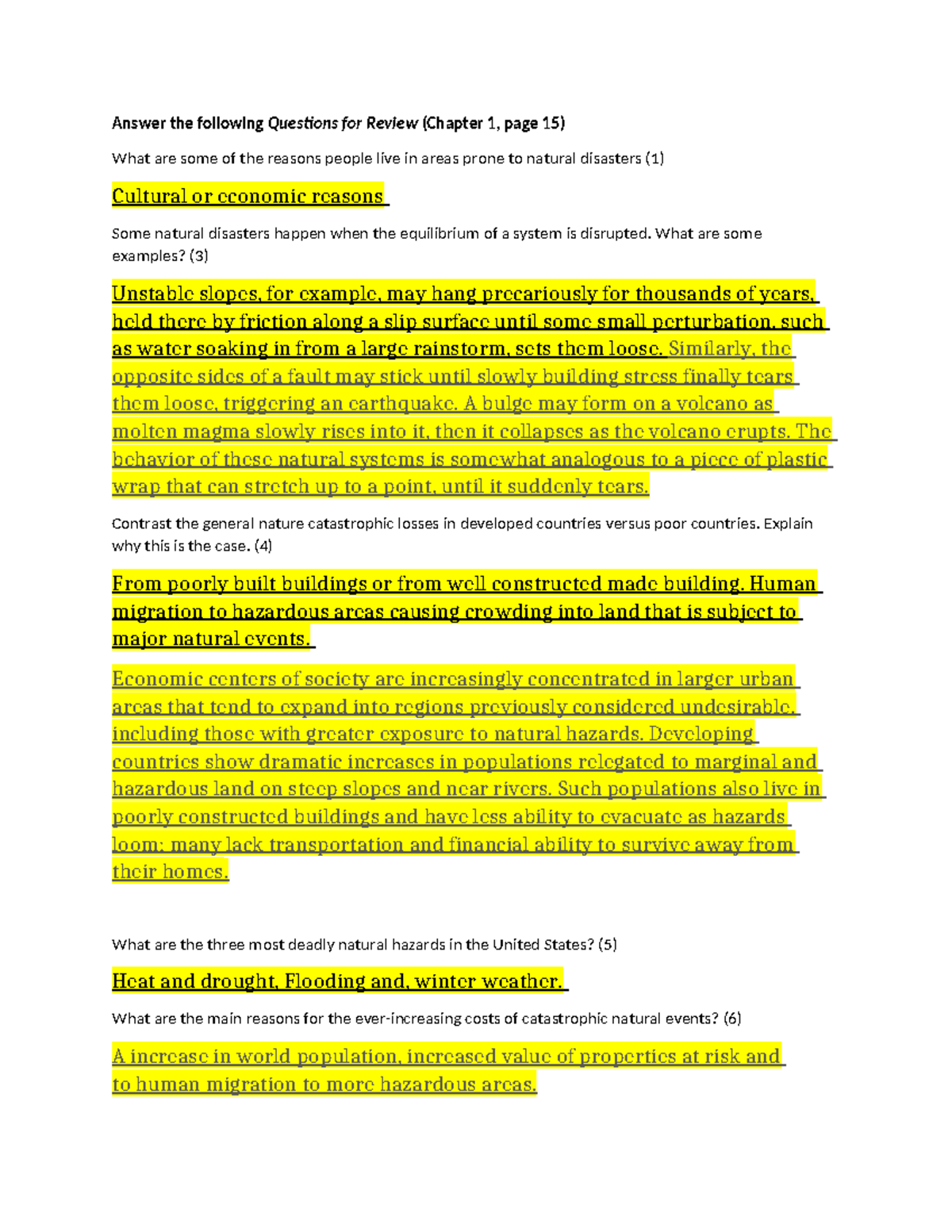 Module 1 Questions Labster Answer the following Questions for