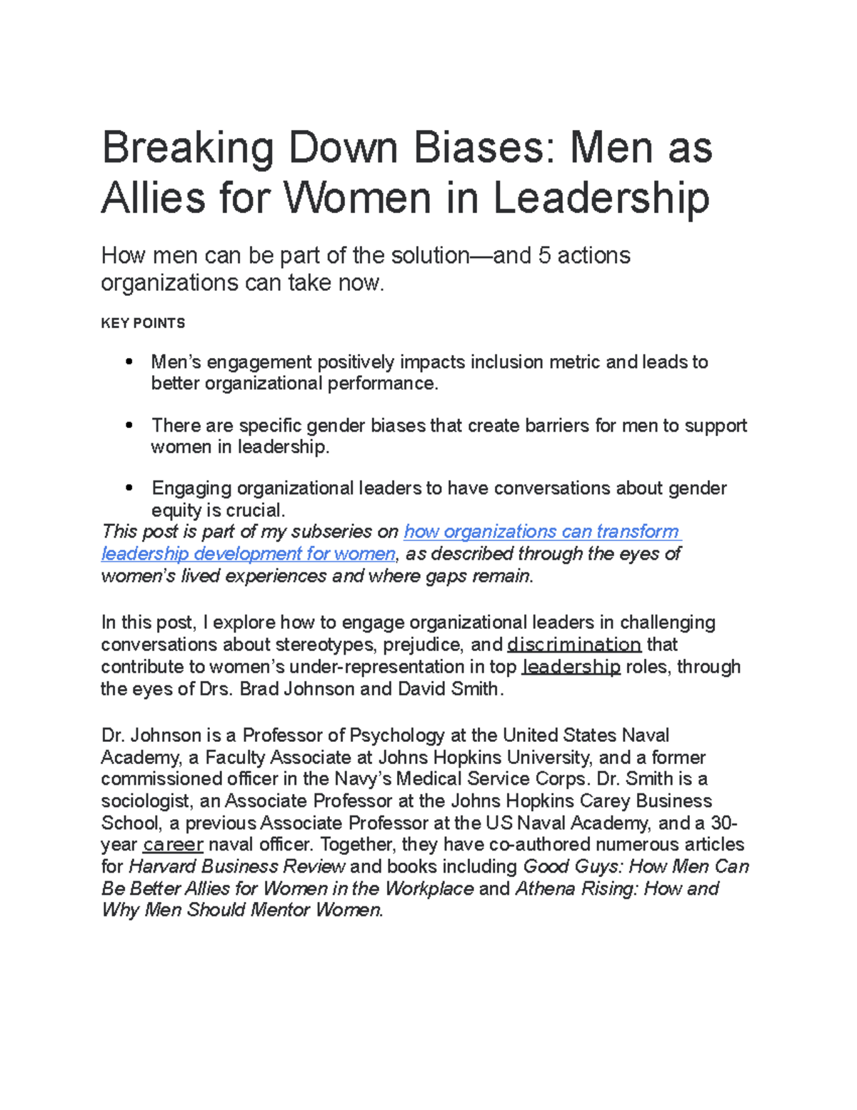 Breaking Down Biases - How to Use AI in Your Job SearchHow to Use AI in ...