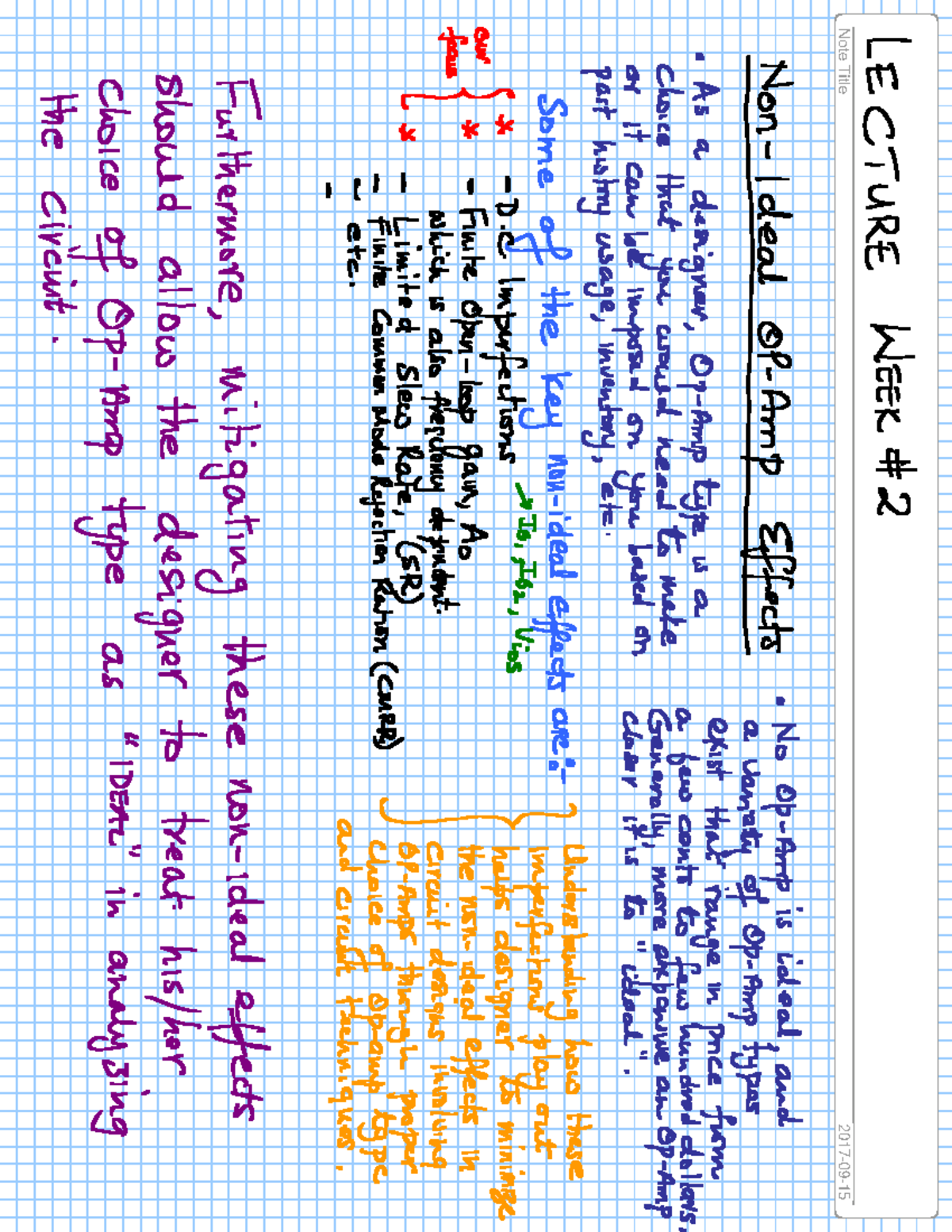 Lecture Week 2 - Teacher notes - ELE504 - Studocu
