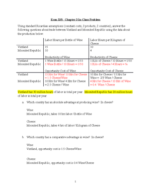 [Solved] Comparative advantage and gains from trade Consider two - The ...