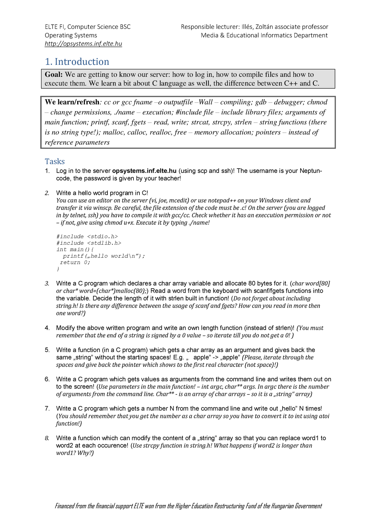 1-introduction-op-systems-summary-elte-fi-computer-science-bsc