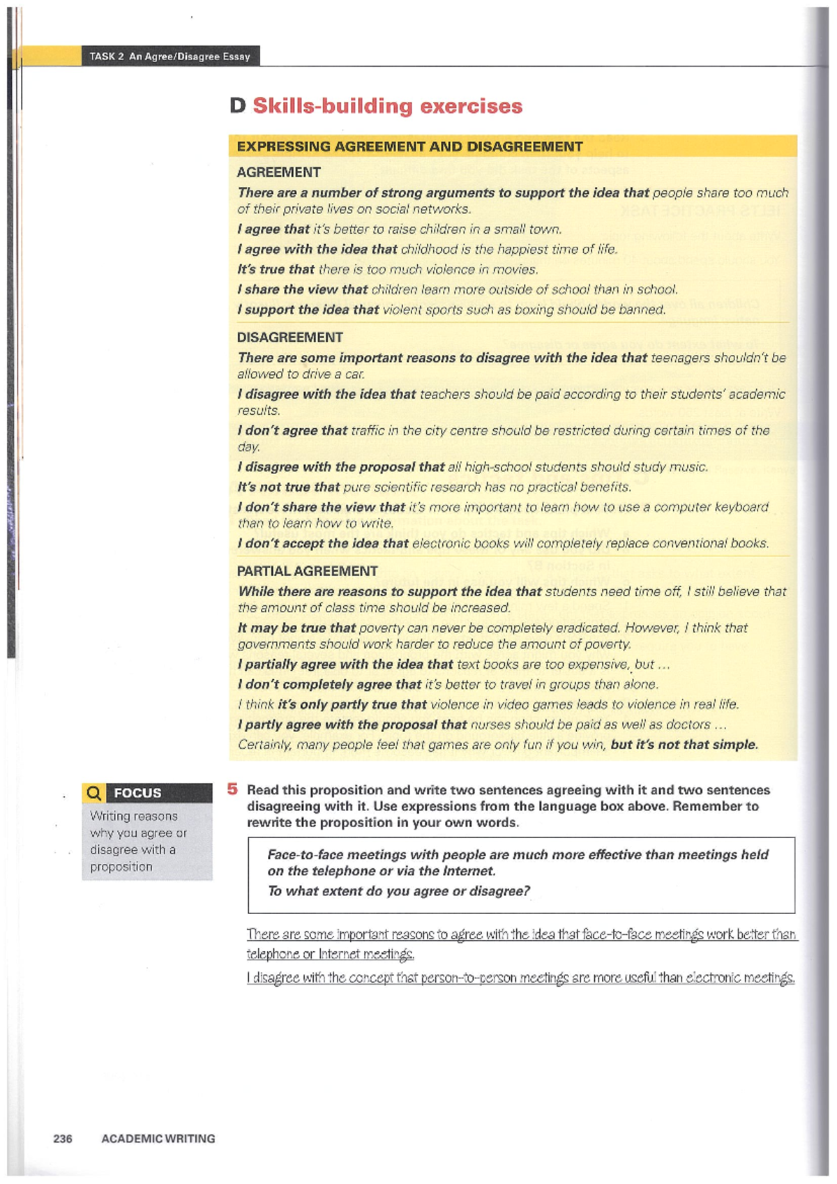 Linkers 3 - excellent linking words - TASK 2 An Essay D exercises ...