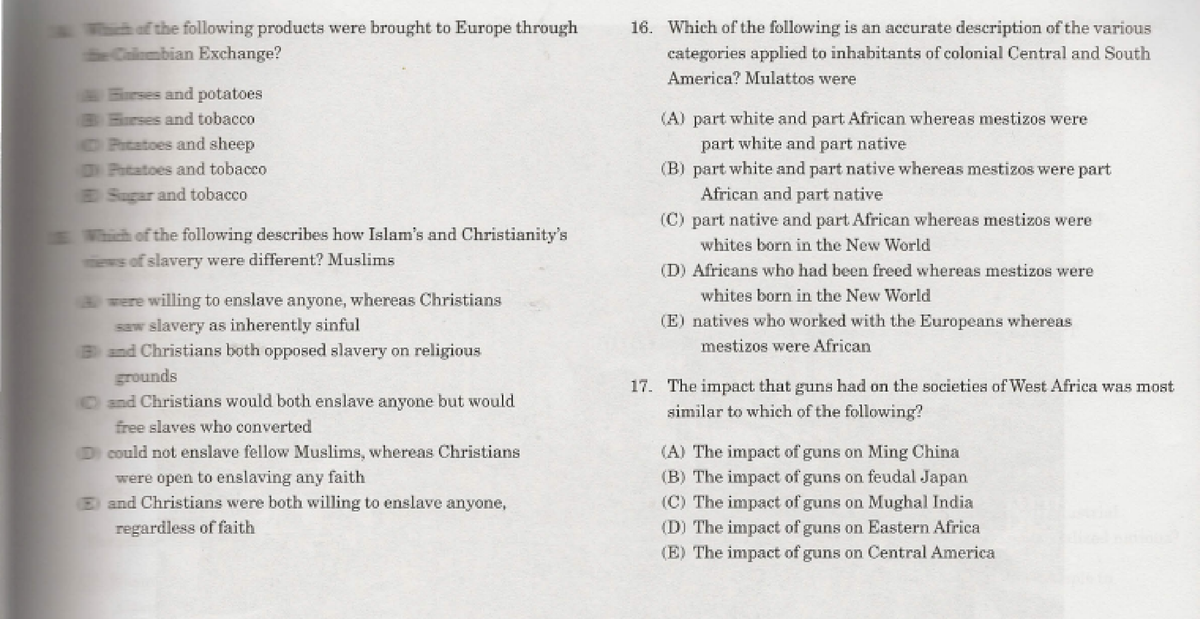 World History Exam 3 - Final Exam Part 3 - Hstr112A - UVic - Studocu