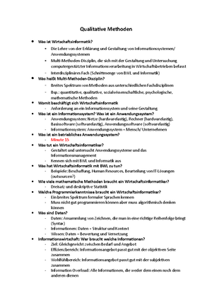 Qualitative Methoden 2. VL - Qualitative Methoden 2 Personalstruktur ...