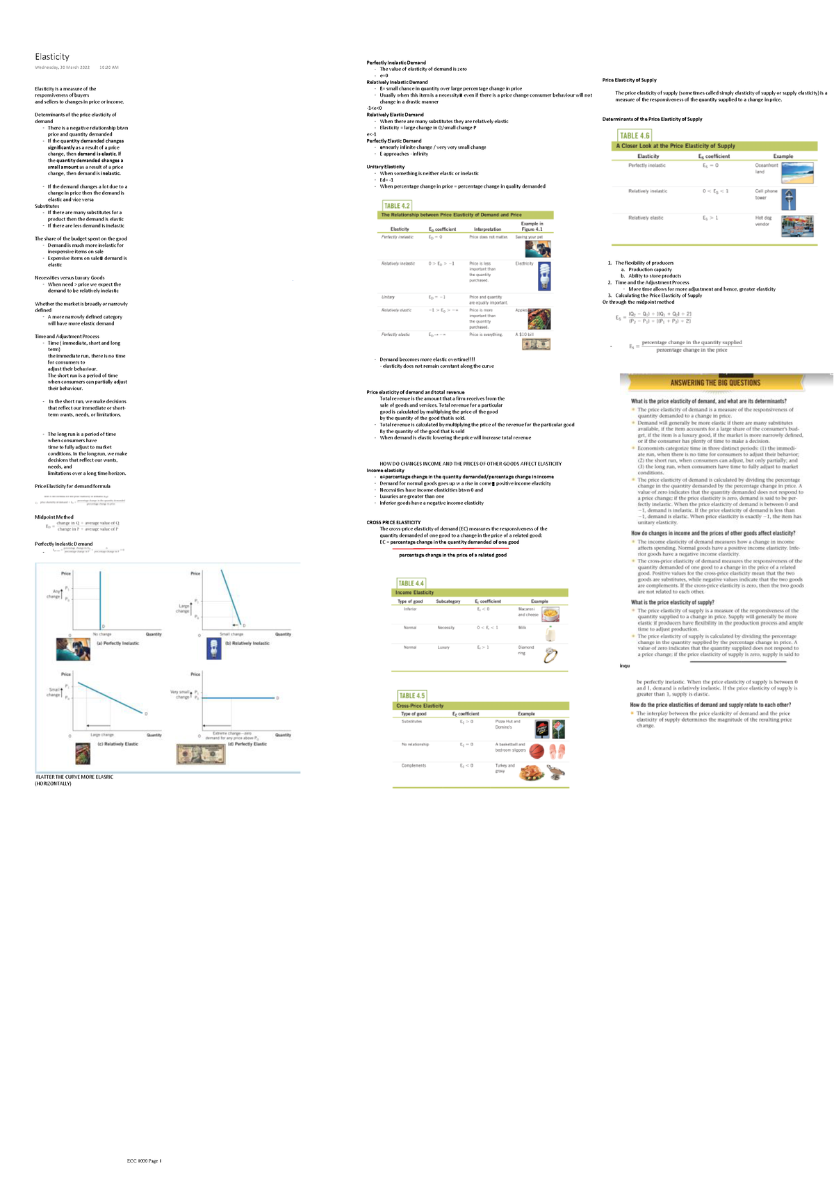 Elasticity - Principles Of Microeconomics - Elasticity Is A Measure Of The Responsiveness Of ...