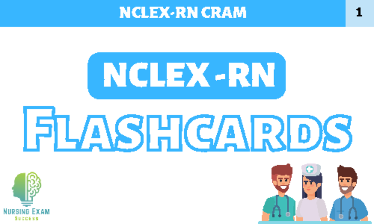 6 Nclex Cram Flashcards NCLEX RN Flashcards NCLEXRN CRAM 1