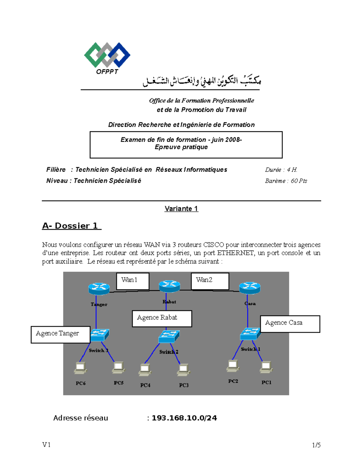 EEF_Variante-pratique-1 - OFPPT Office De La Formation Professionnelle ...