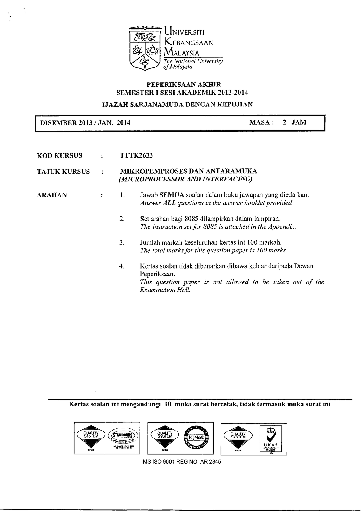 Buku Arab Uitm Muka Surat 23