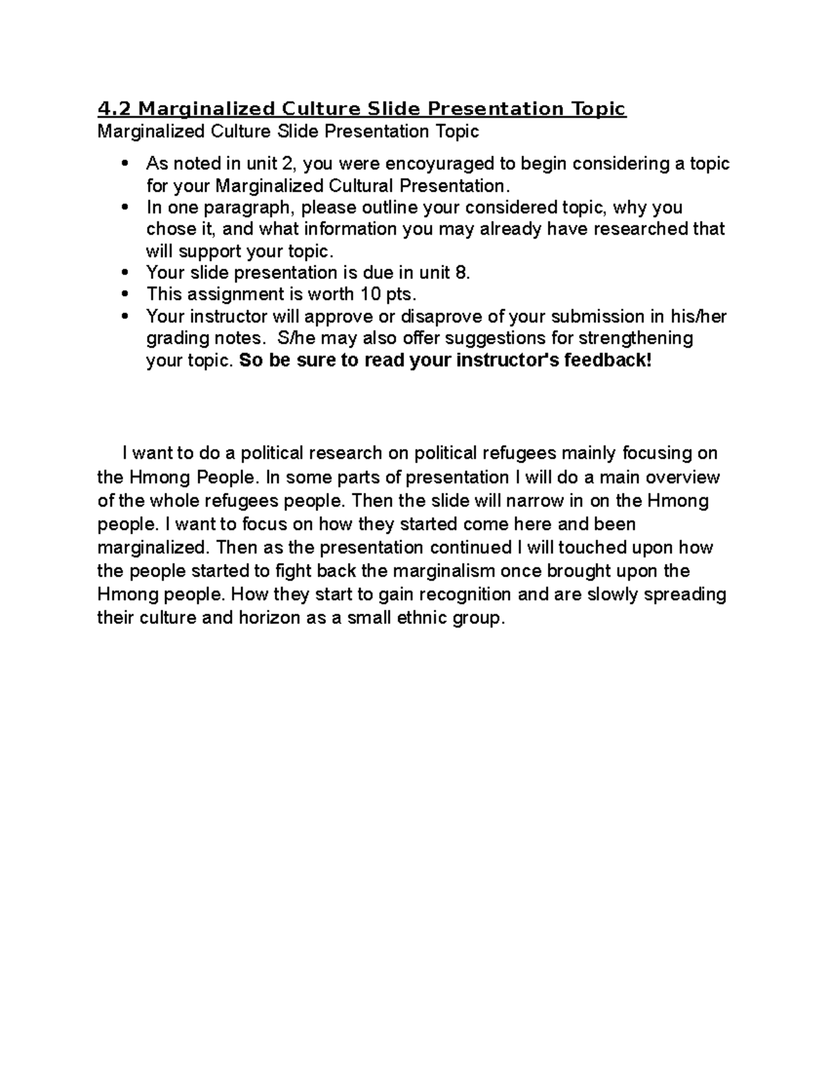 4.2 history marginalized culture slide - 4 Marginalized Culture Slide ...