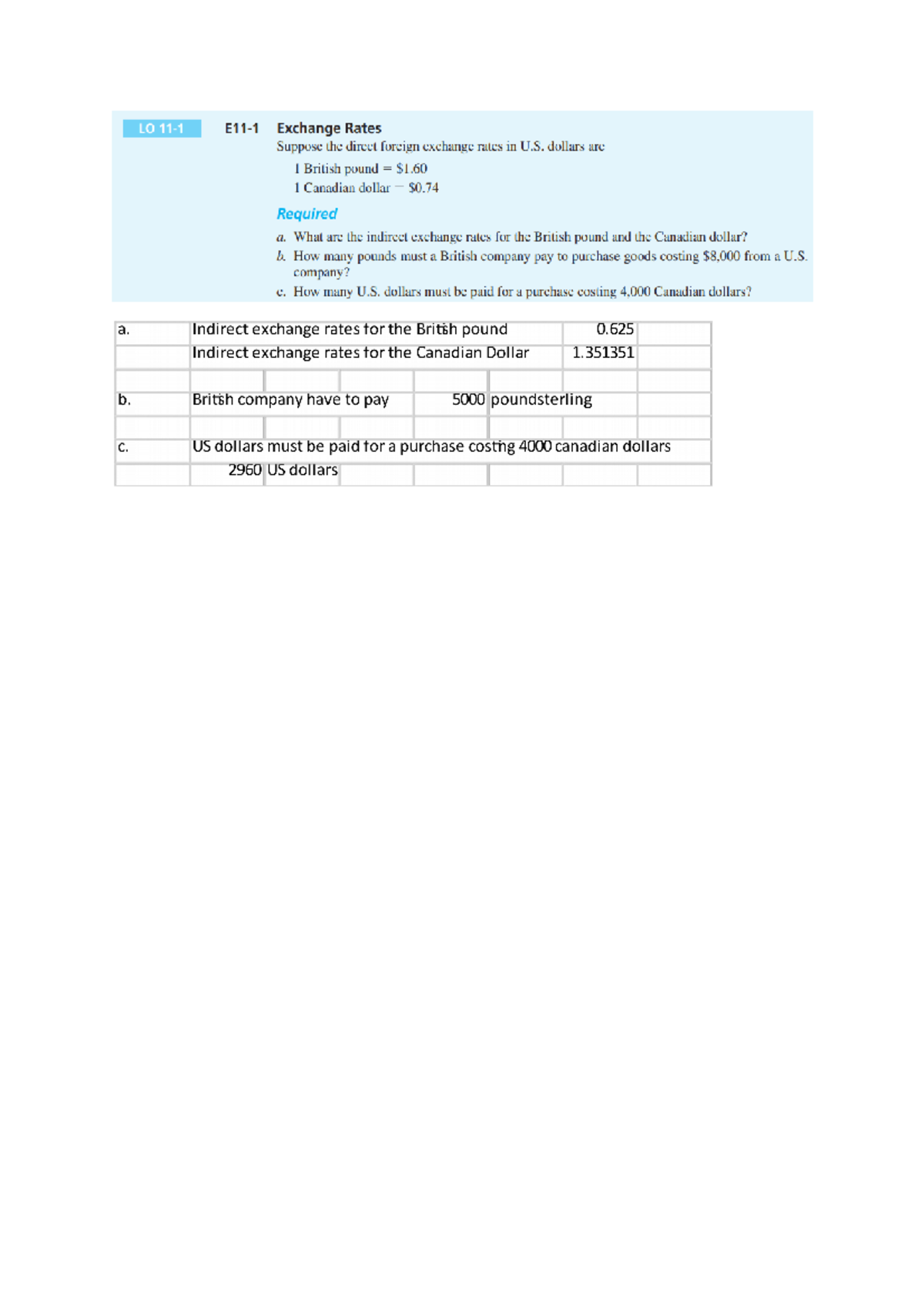 E11-1 - Advanced actt 2 E11-2 - Accounting - Studocu
