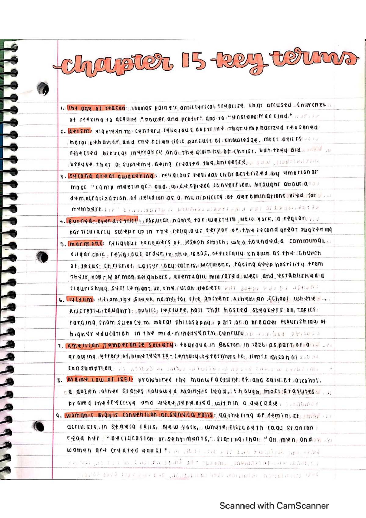 chapter 15 key terms and questions - HIS103 - Studocu