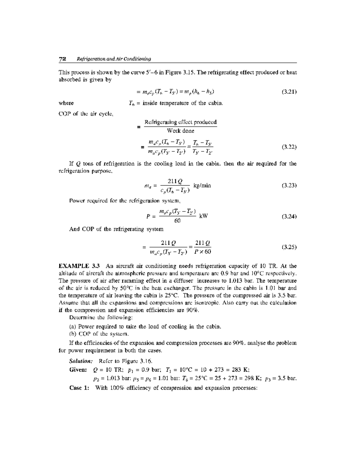 Sapali ques - notes - 72 Refrigeration and Air Conditioning This ...