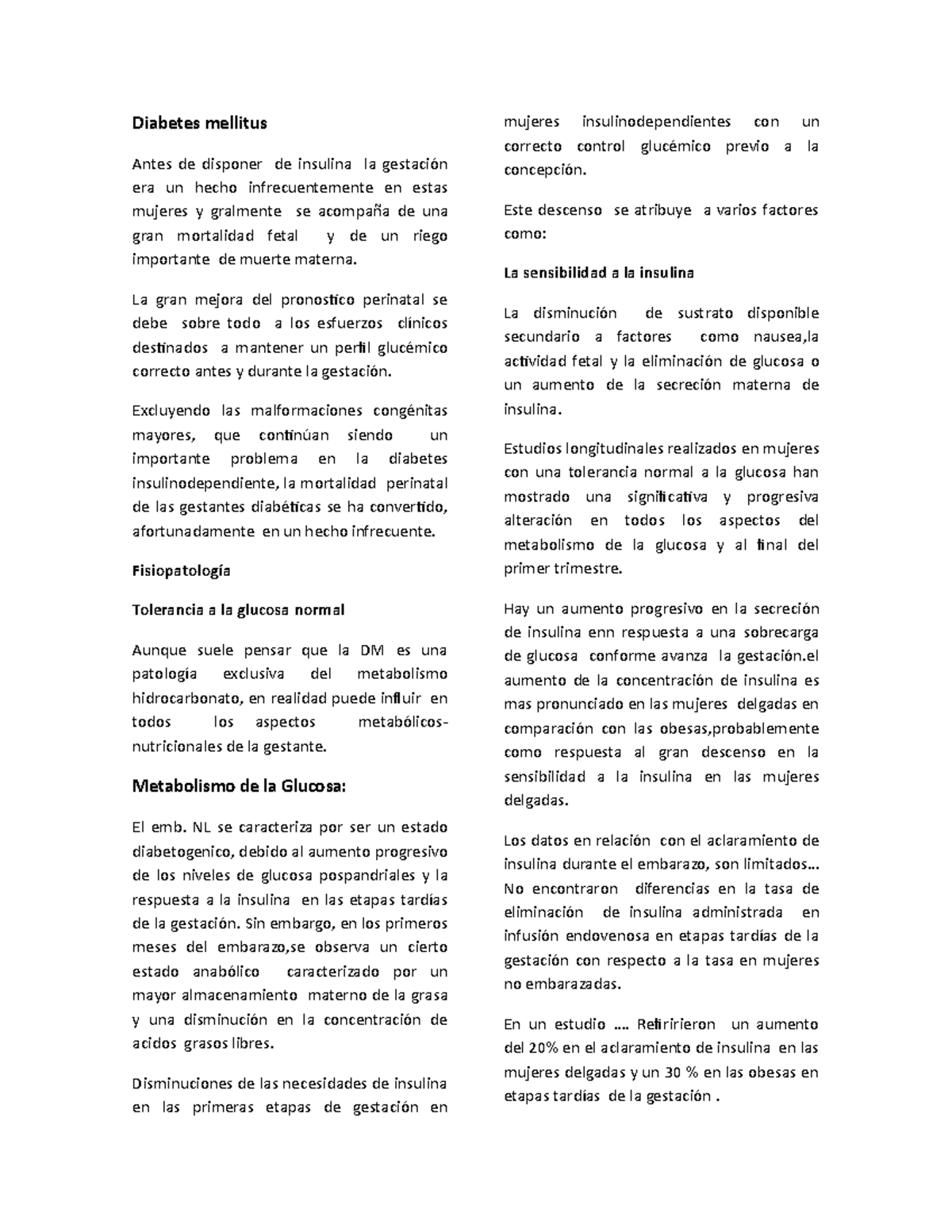diabetes mellitus provoca deshidratación en mujeres