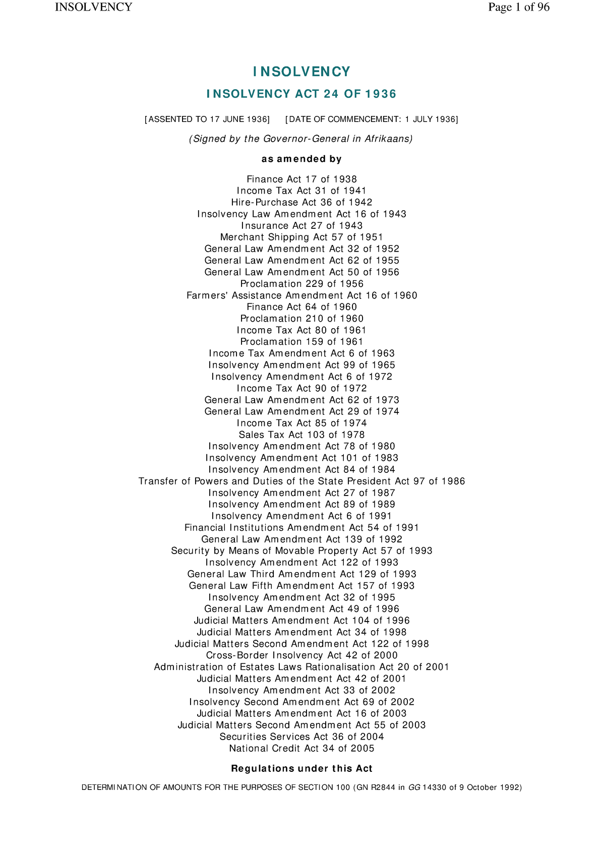 1936-024-insolvency-act-i-n-solven-cy-assented-to-17-june-1936