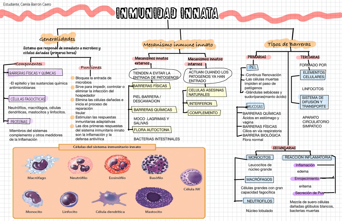 Inmunidad Innata - INMUNIDAD INNATA ####### Generalidades Sistema que ...