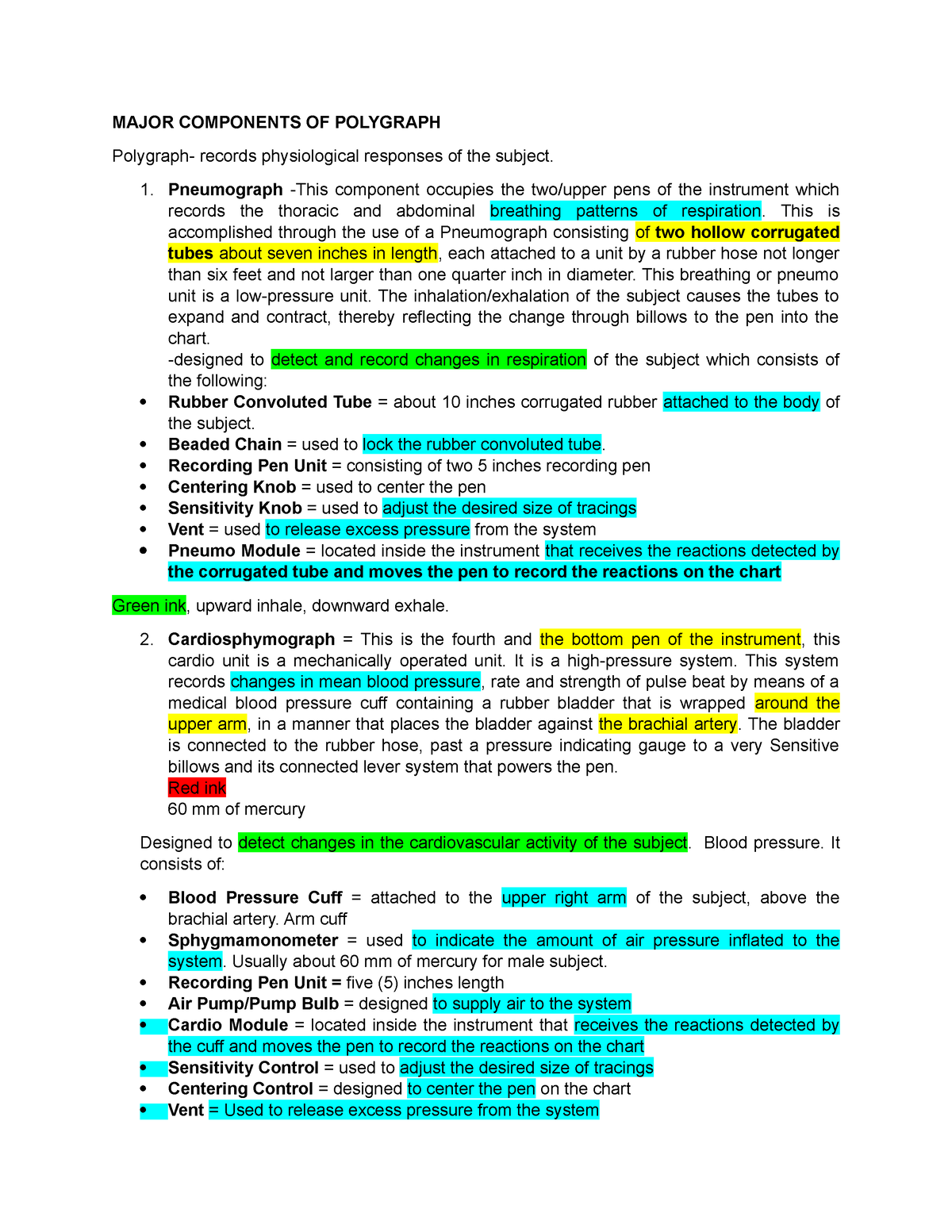 components-of-polygraph-pneumograph-keymograph-major-components-of