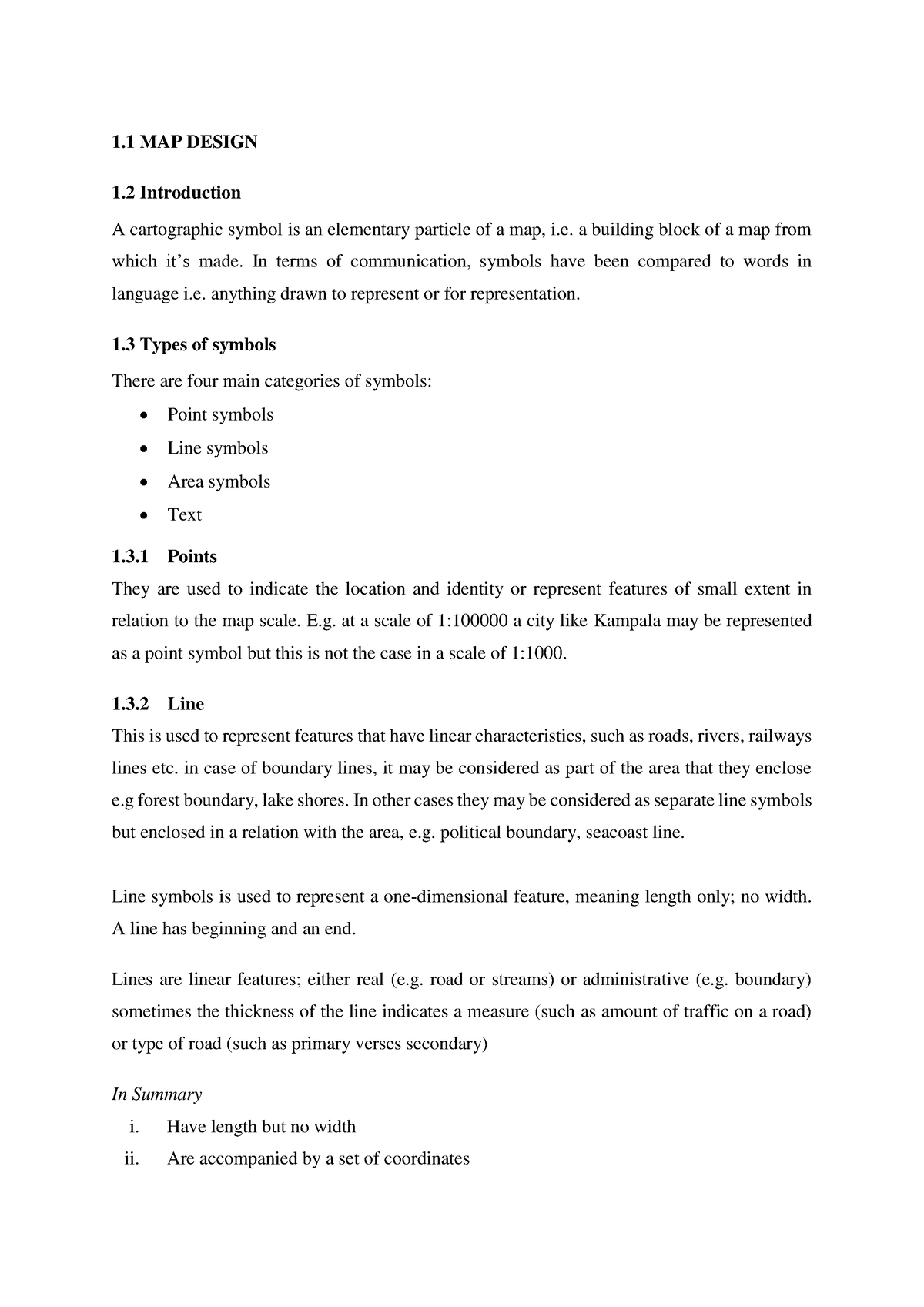 Topic 5 Map Design - The lecture notes for Cartography - 1 MAP DESIGN 1 ...