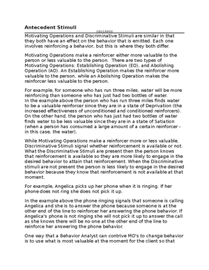 Unit 3 Assignment Template - Explain Operant Conditioning (make sure A ...