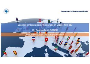 2 Laying the Foundations INTT362 - Economic Integration & The European ...