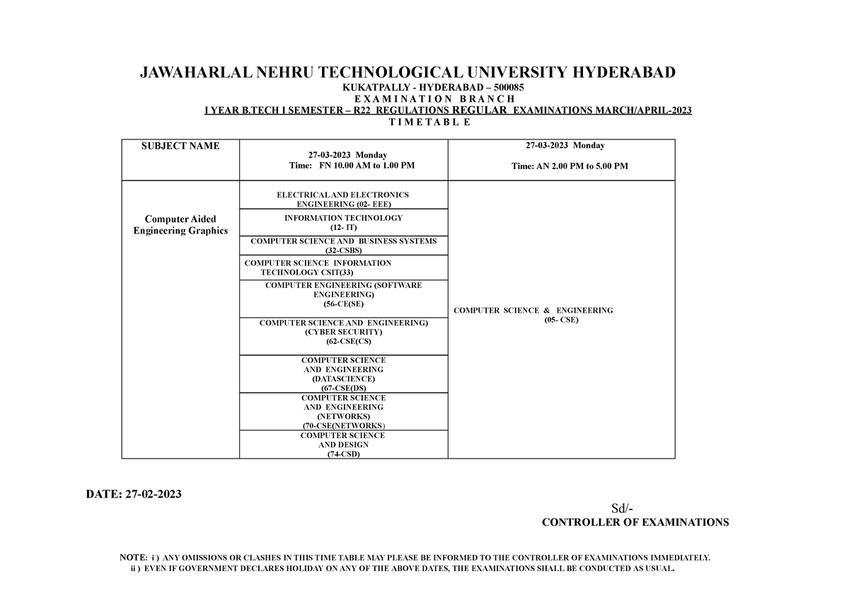 B.Tech I-I R22 Graphics - JAWAHARLAL NEHRU TECHNOLOGICAL UNIVERSITY ...