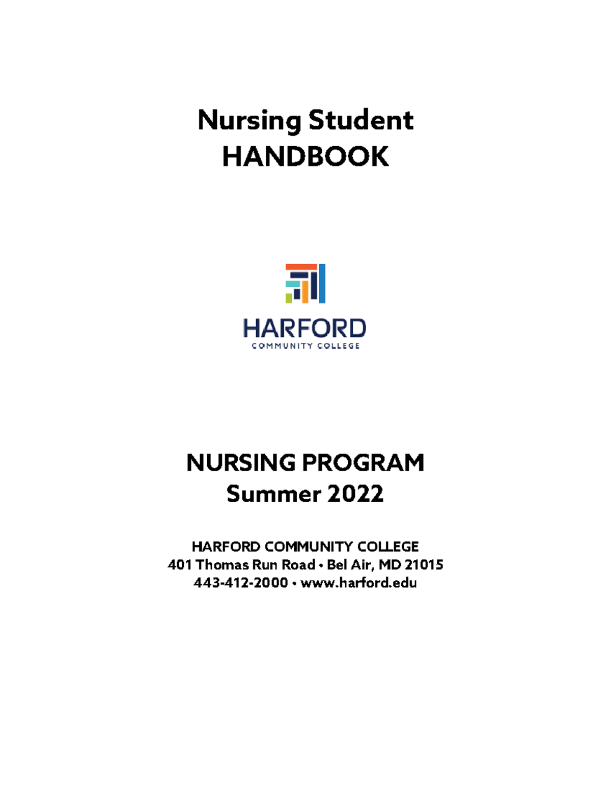 harford community college nursing application