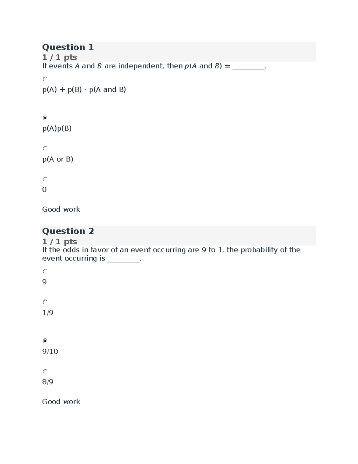 statistics refresher assignment psyc 421