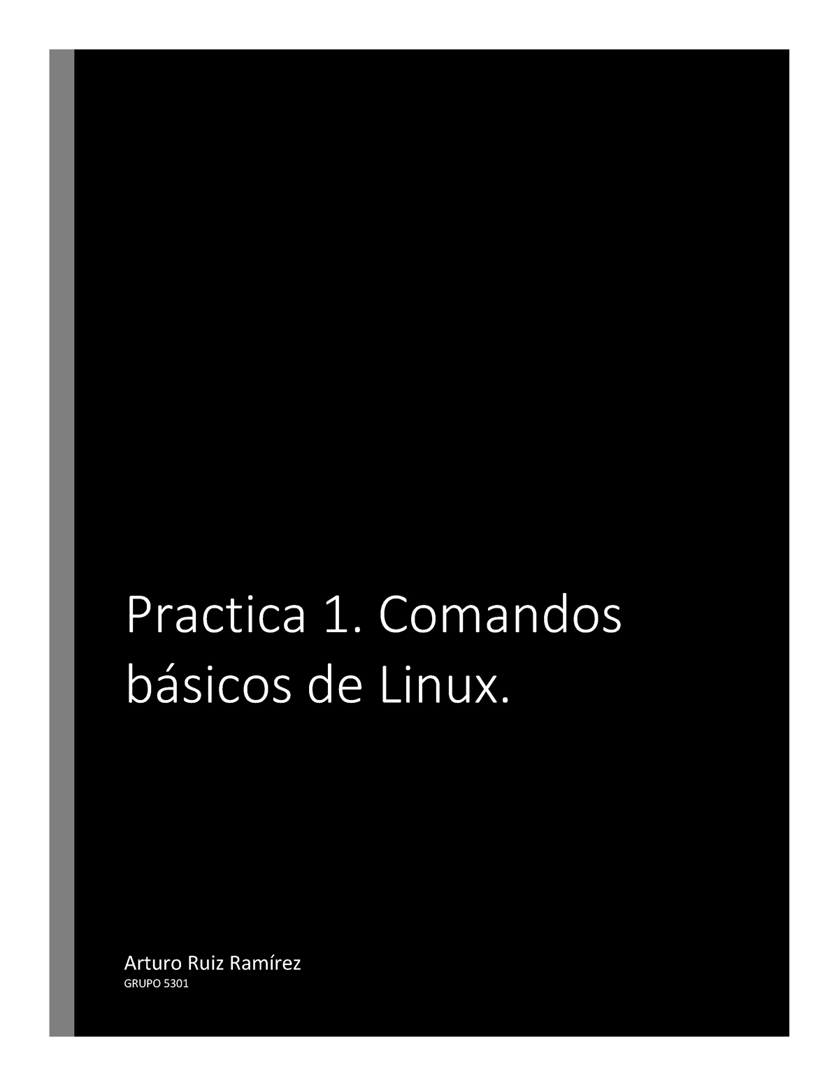 Comandos Basicos De Linux Para Examen De Linux En Sistemas Operativos Open Practica