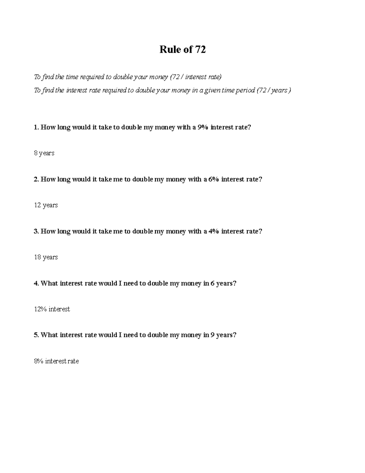 worksheets-rule-of-72-dollar-cost-averaging-and-compounding-interest