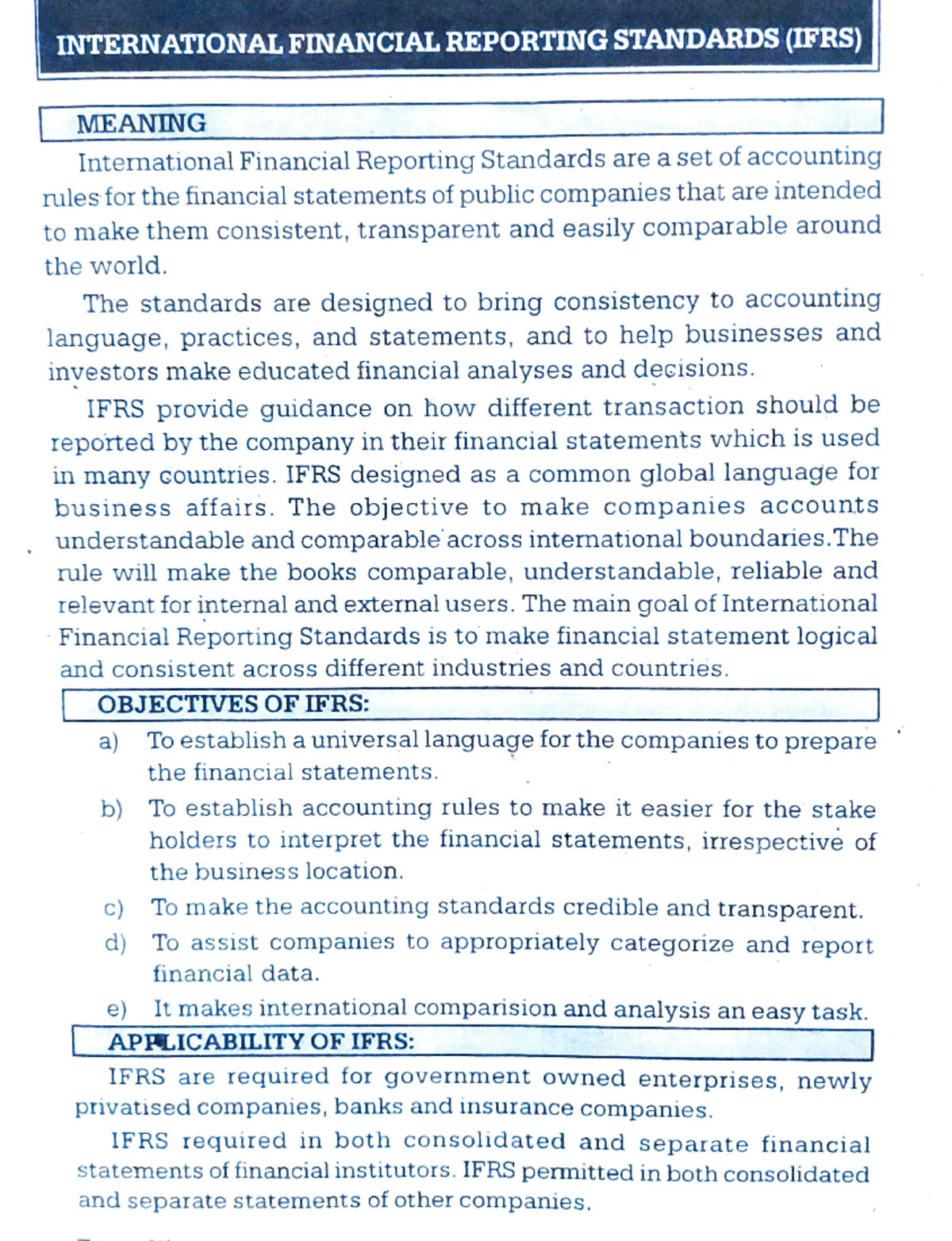 Ifrs 15 Meaning