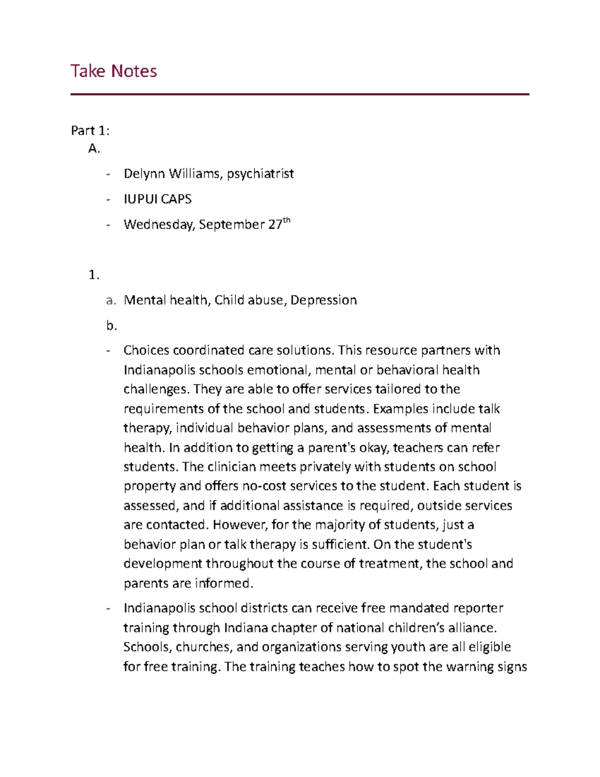 Task 3 D090 - Task 3 Assignment For D090 School As A Community Of Care ...